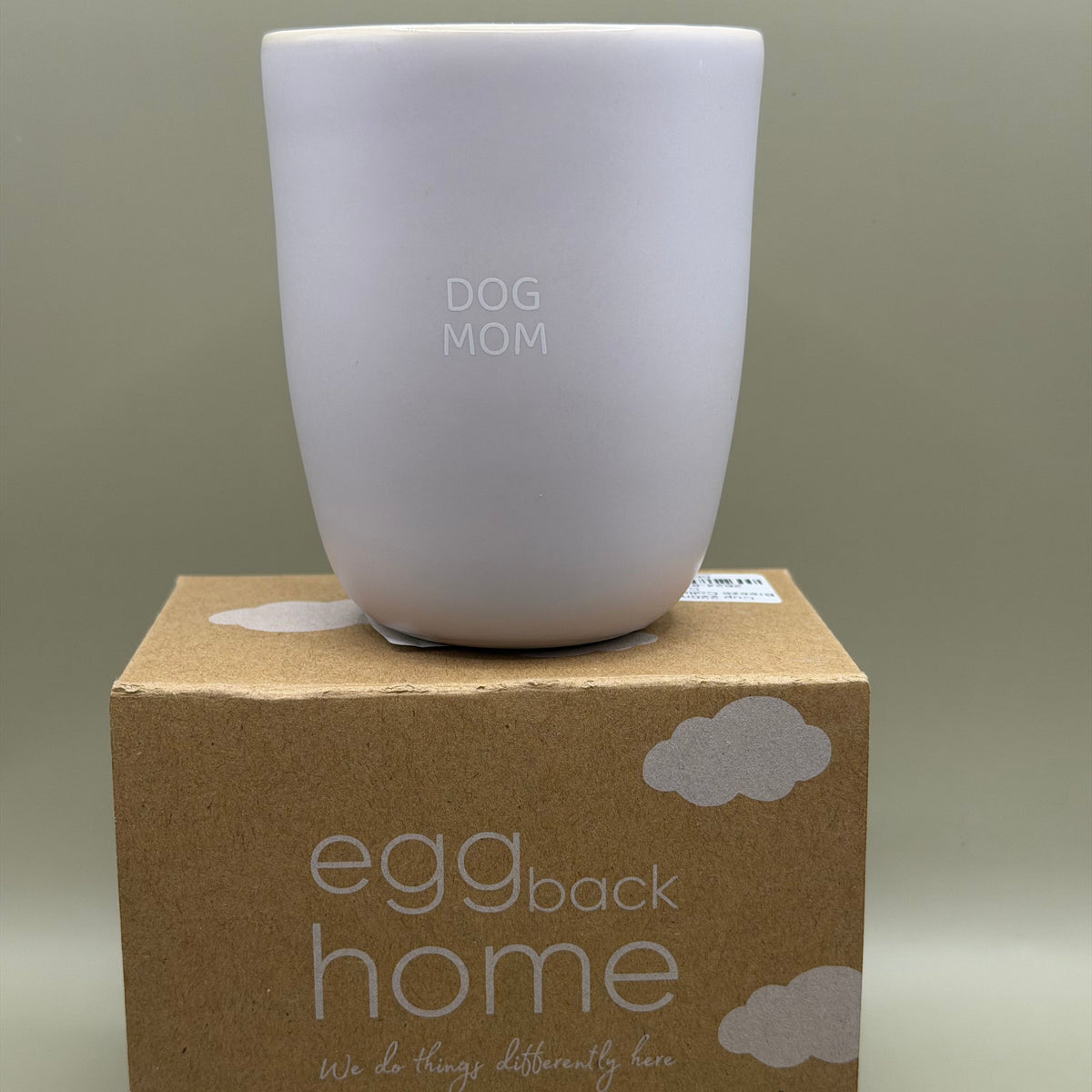 Egg Back Home Dog Mom – Lila Mok met Confetti Binnenzijde – 220 ml