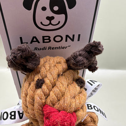 LABONI Rudi Rentier – Touwspeelgoed voor Honden