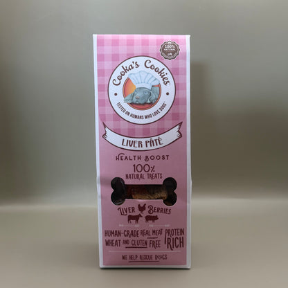Cooka's Cookies Liver Paté – 100% Natuurlijke Hondensnacks