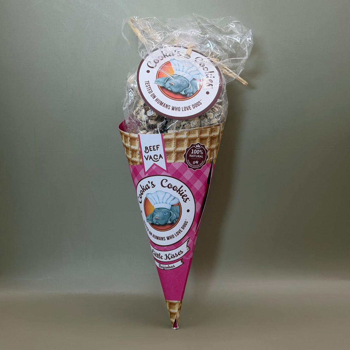 Cooka’s Cookies Little Kissers Beef Hondensnacks