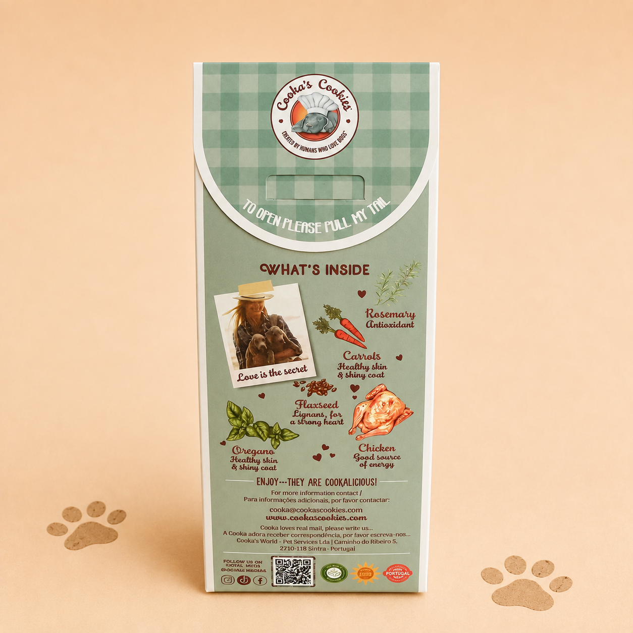Cooka's Cookies Chicken – 100% Natuurlijke Hondensnacks