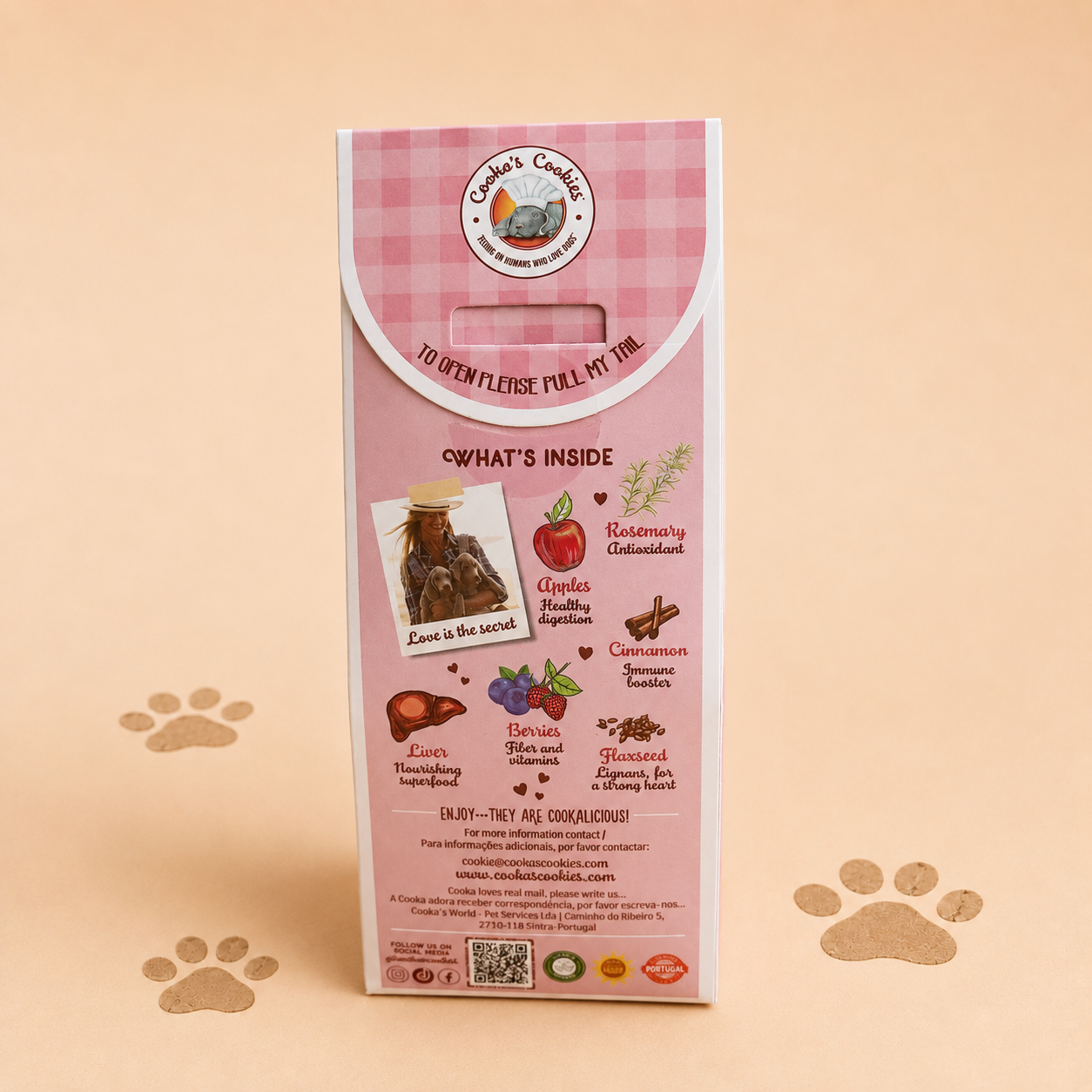 Cooka's Cookies Liver Paté – 100% Natuurlijke Hondensnacks