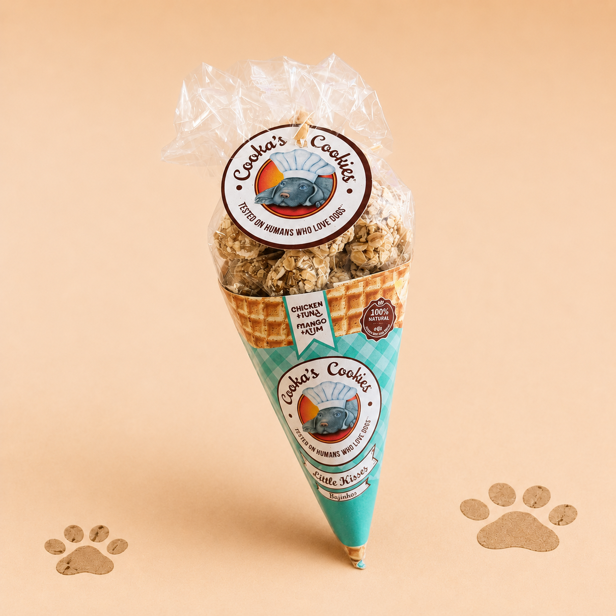 Cooka’s Cookies Little Kissers Chicken & Tuna