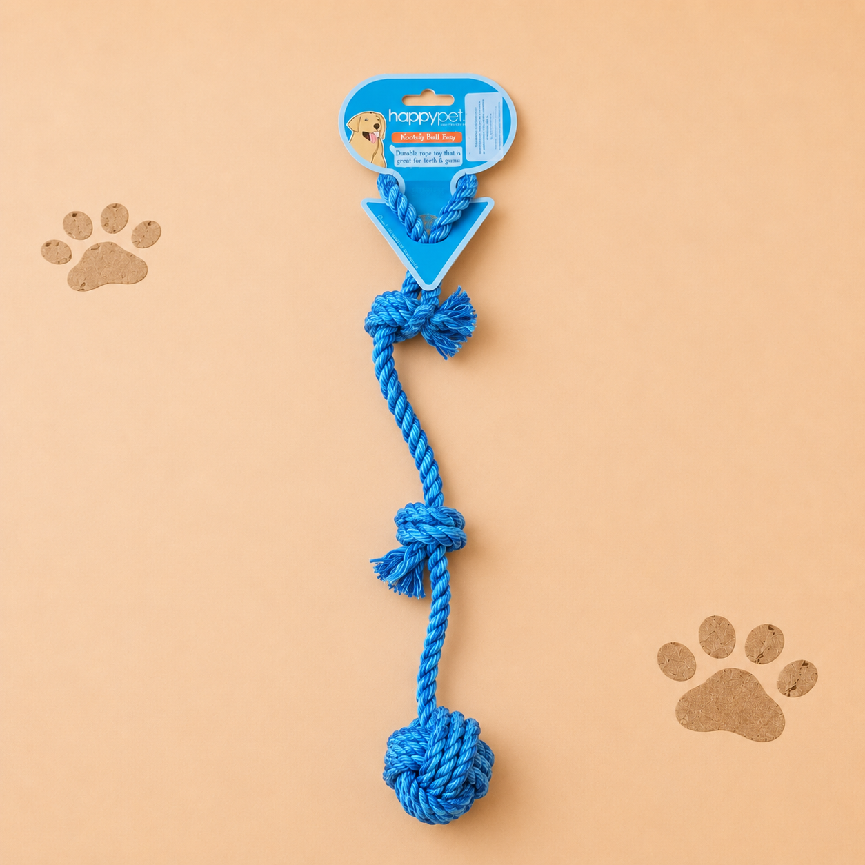 Happy Pet Knotty Rope Ball – Touwbal voor Honden