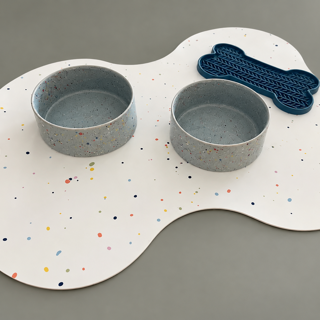 Party Bone Placemat White 60 x 43.8 cm